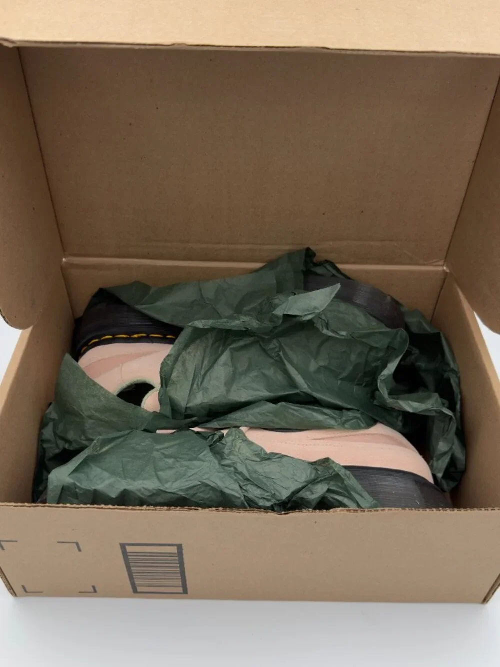 Dr. Martens Buzz 5-Eye Powder Pink Platform Shoes